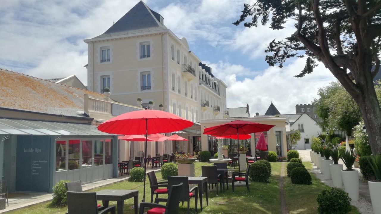 Grand Hotel De Courtoisville - Piscine & Spa, The Originals Relais Saint-Malo Exterior foto